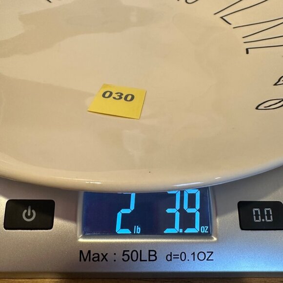 Rae Dunn Giving Plate Ceramic 11in  Fall Autumn Holiday Cookie Tray Gifting - Picture 8 of 8